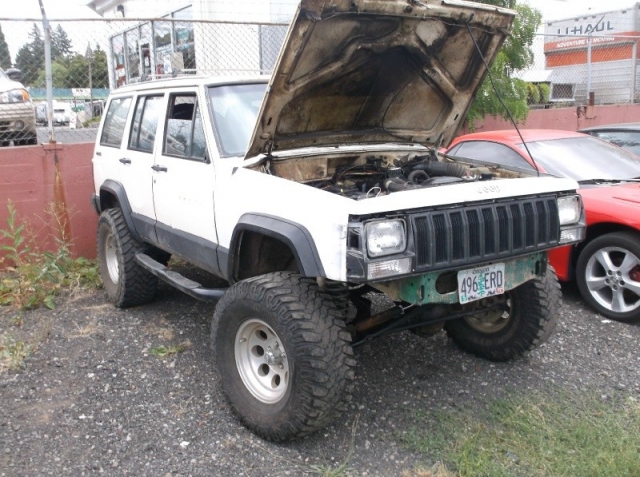 1987 Jeep cherokee 4wd #5