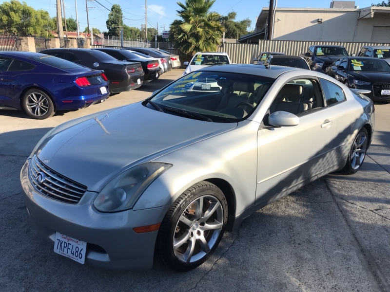2004 Infiniti G35 Coupe 2dr Cpe Auto W Leather