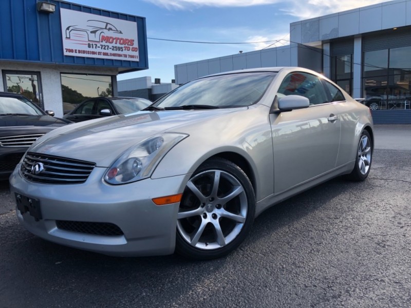 2003 Infiniti G35 Coupe 2dr Cpe Auto W Leather