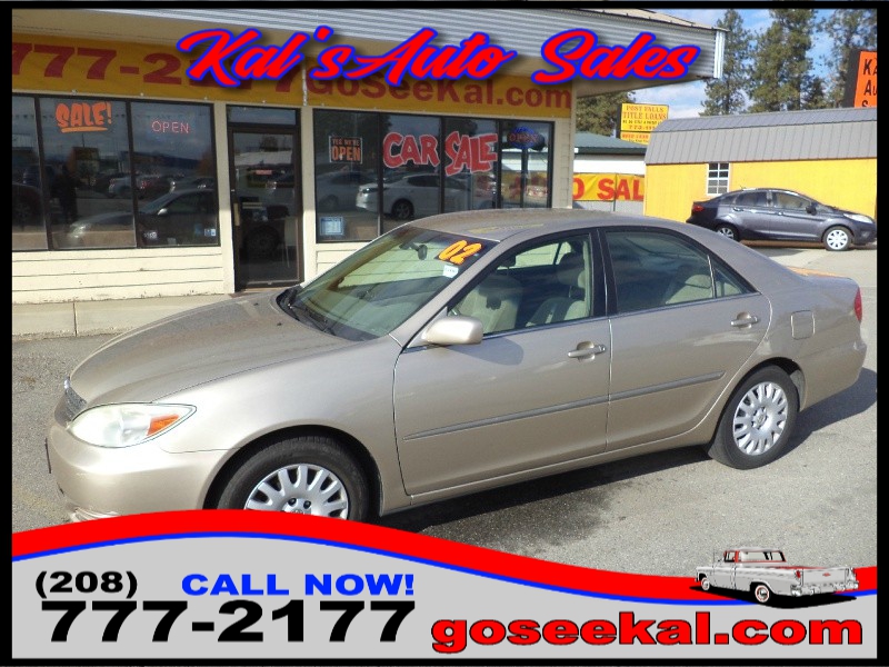 2002 Toyota Camry 4dr Sdn Xle Auto Kal S Auto Sales Auto