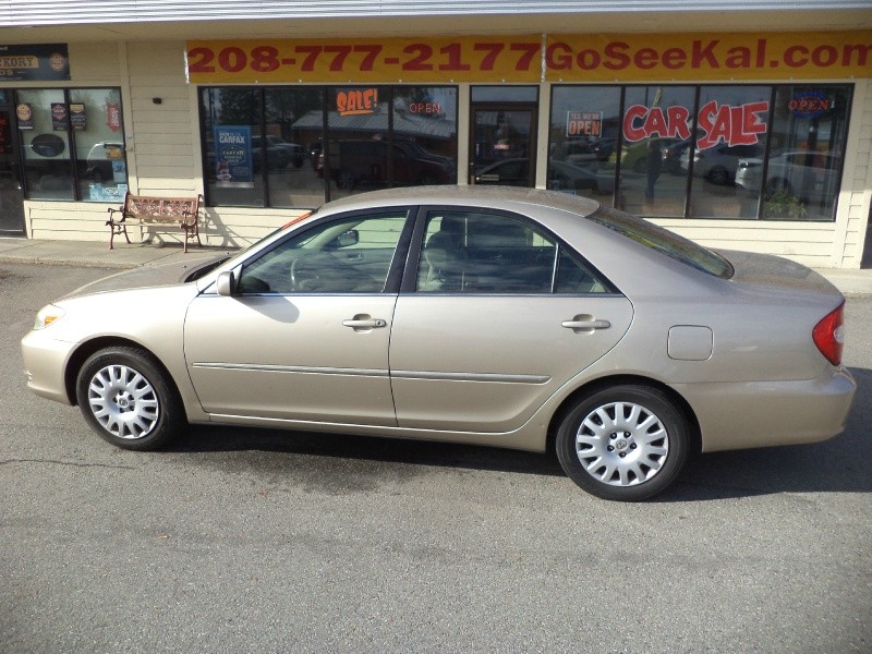 2002 Toyota Camry 4dr Sdn Xle Auto Kal S Auto Sales Auto