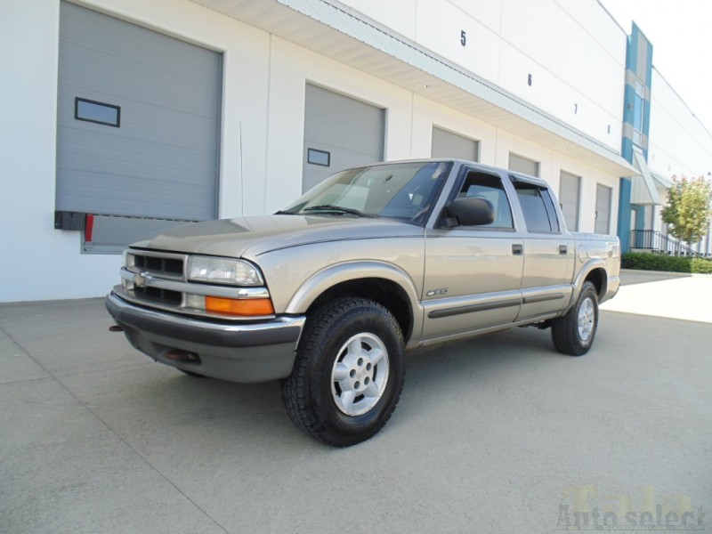 2001 Chevrolet S 10 Crew Cab 123 Wb 4wd Ls