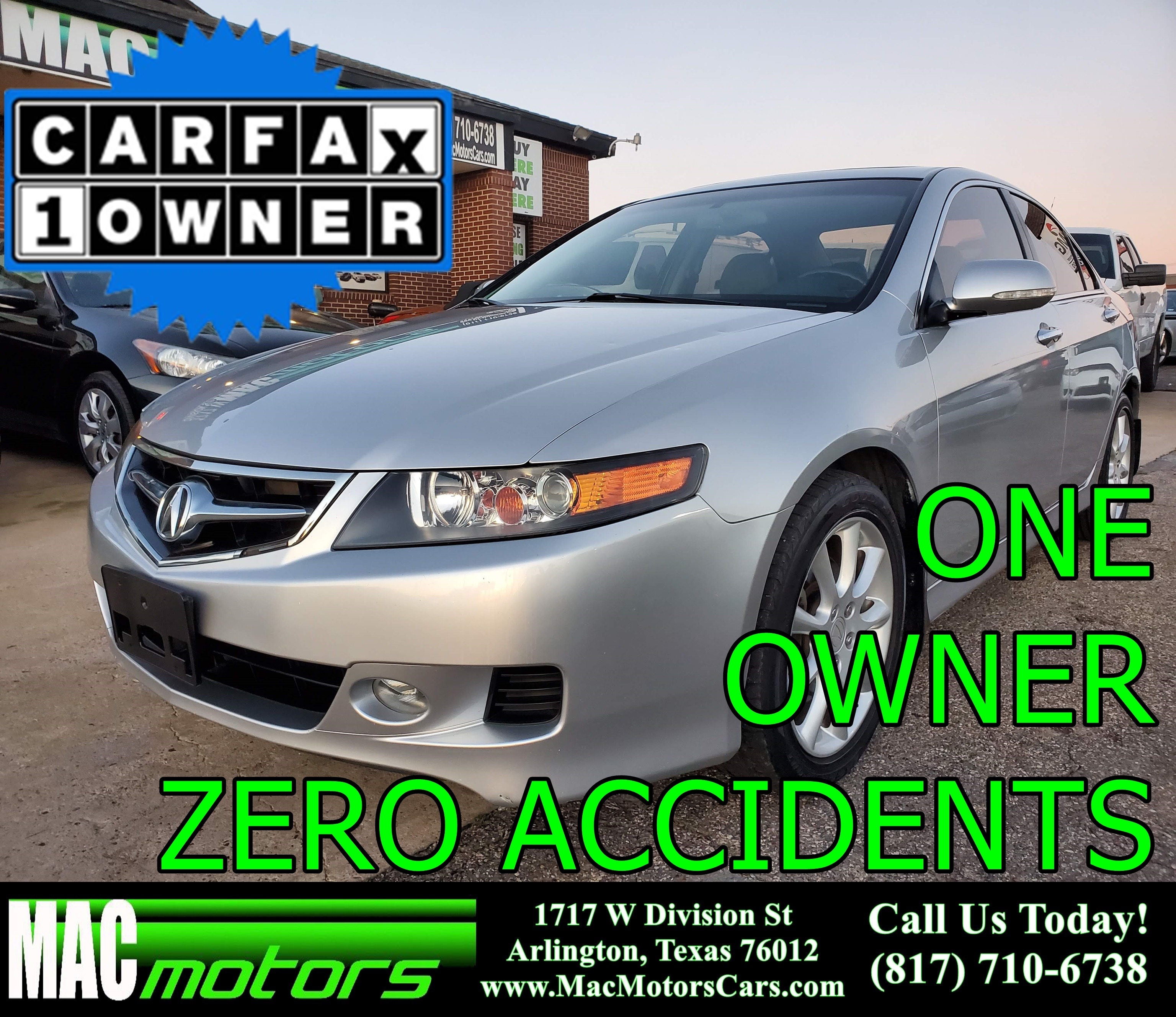 2006 Acura Tsx 4dr Sdn At Mac Motors Auto Dealership In Arlington