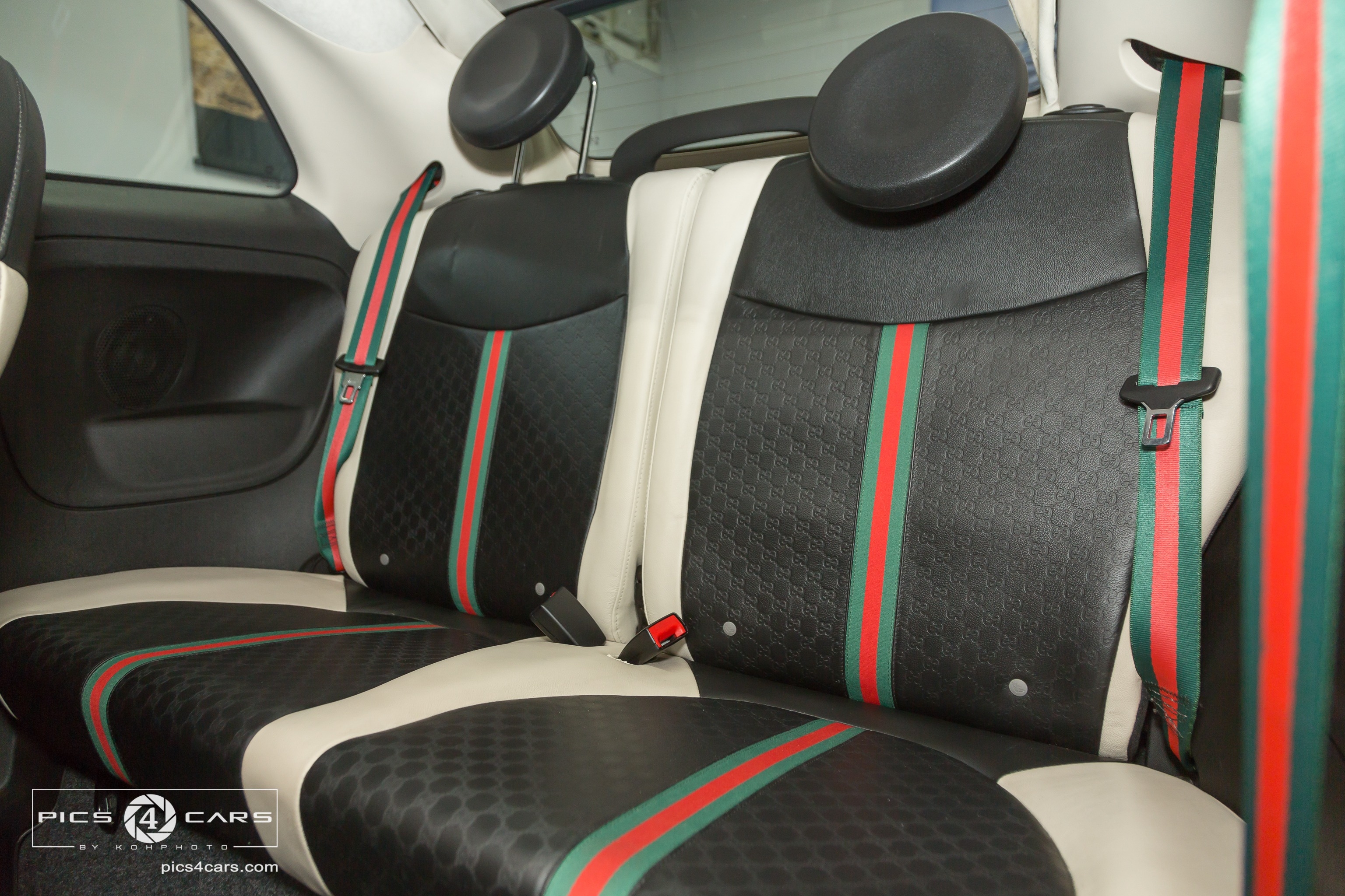 fiat 500 gucci seat belts for sale