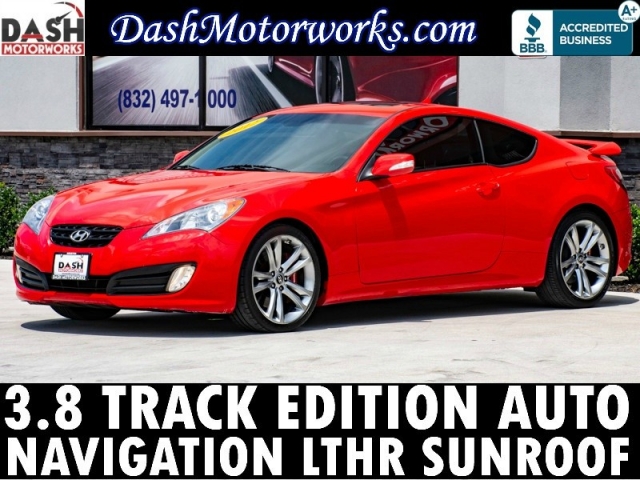 2012 Hyundai Genesis Coupe 3 8 Track Edition Navigation Leather