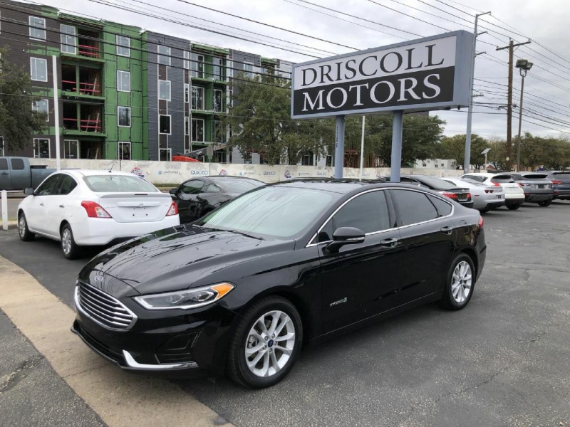 2019 Ford Fusion Hybrid Sel Fwd Leather Sunroof Navigation