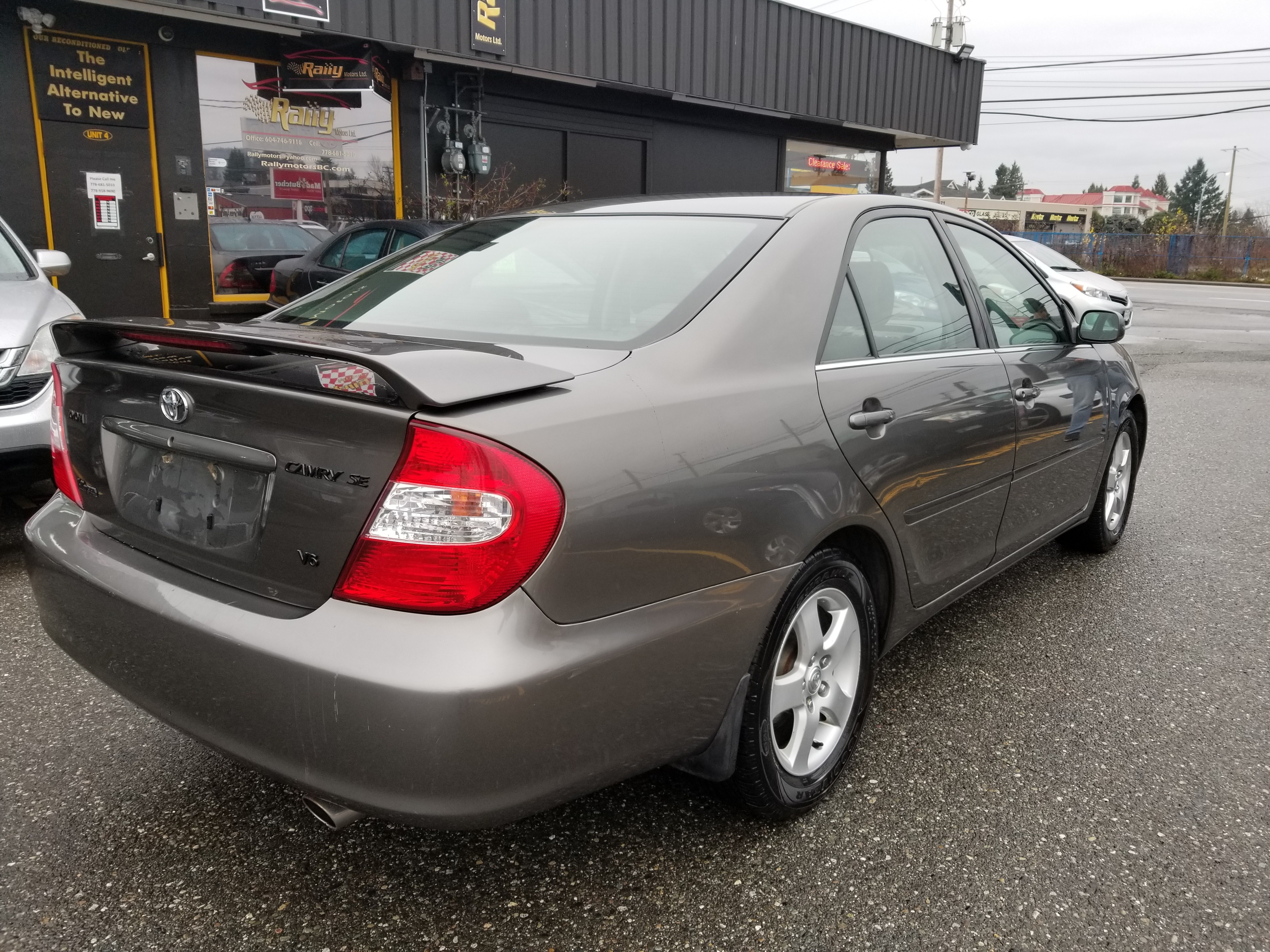 2003 Toyota Camry 4dr Sdn Se V6 Auto Fully Loaded Rally Motors